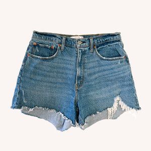 Abercrombie & Fitch Curve Love High Rise 4 Inch Mom Short
